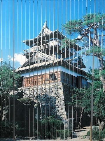 丸岡城 平ゴムへインクジェットプリント